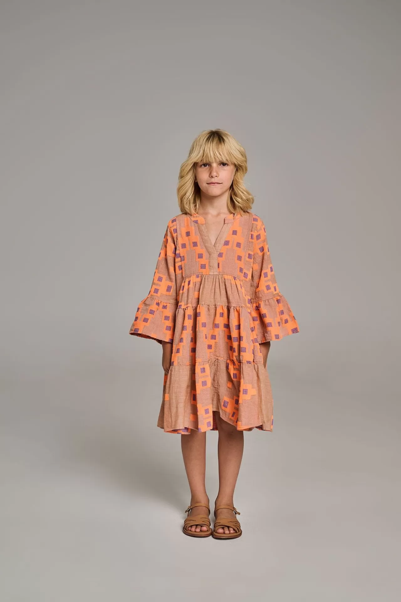 Store Devotion TWINS Ella Mini-Beige/Orange