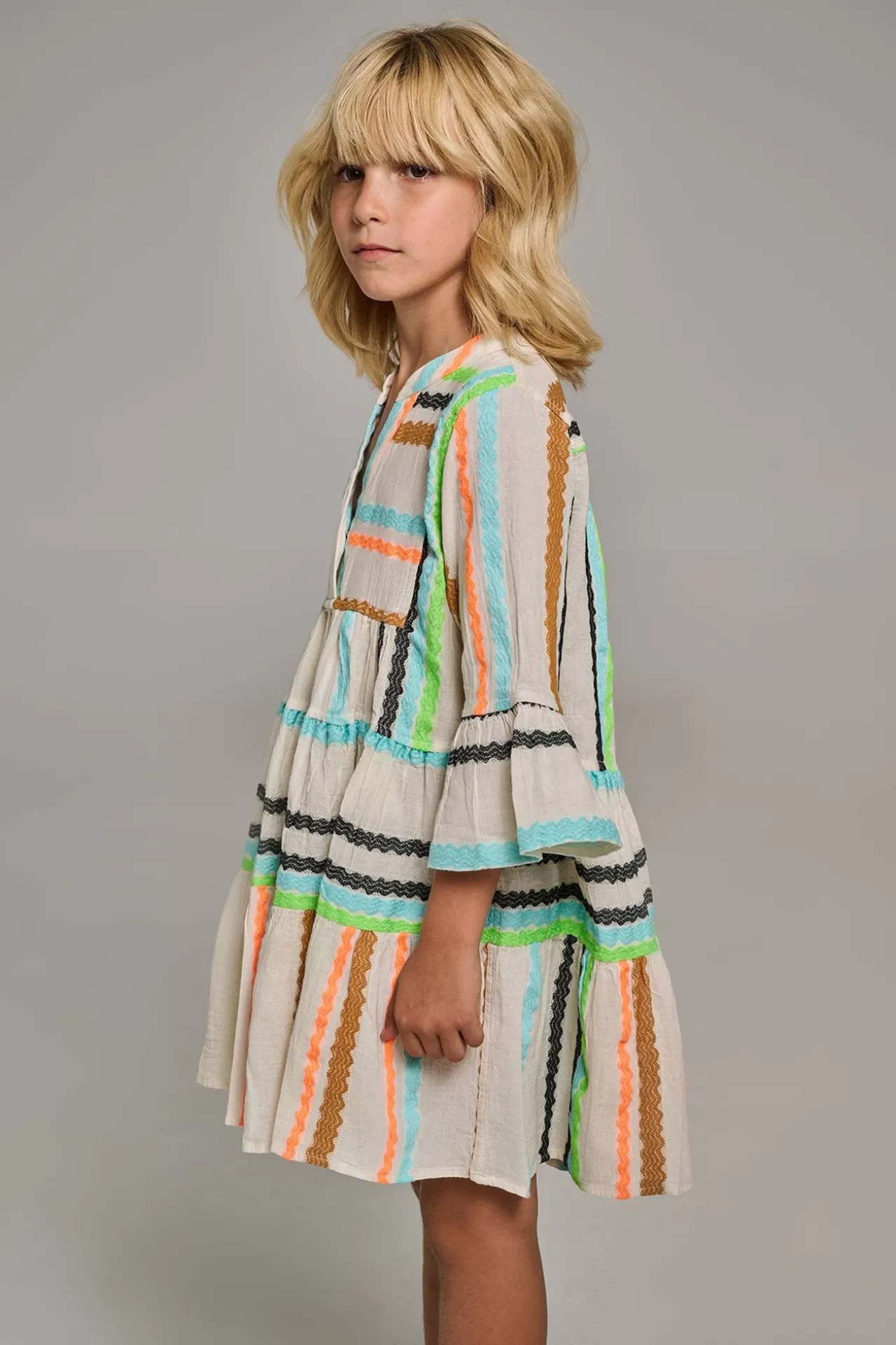 Sale Devotion TWINS Ella Mini-Offwhite With Colored Jacquard