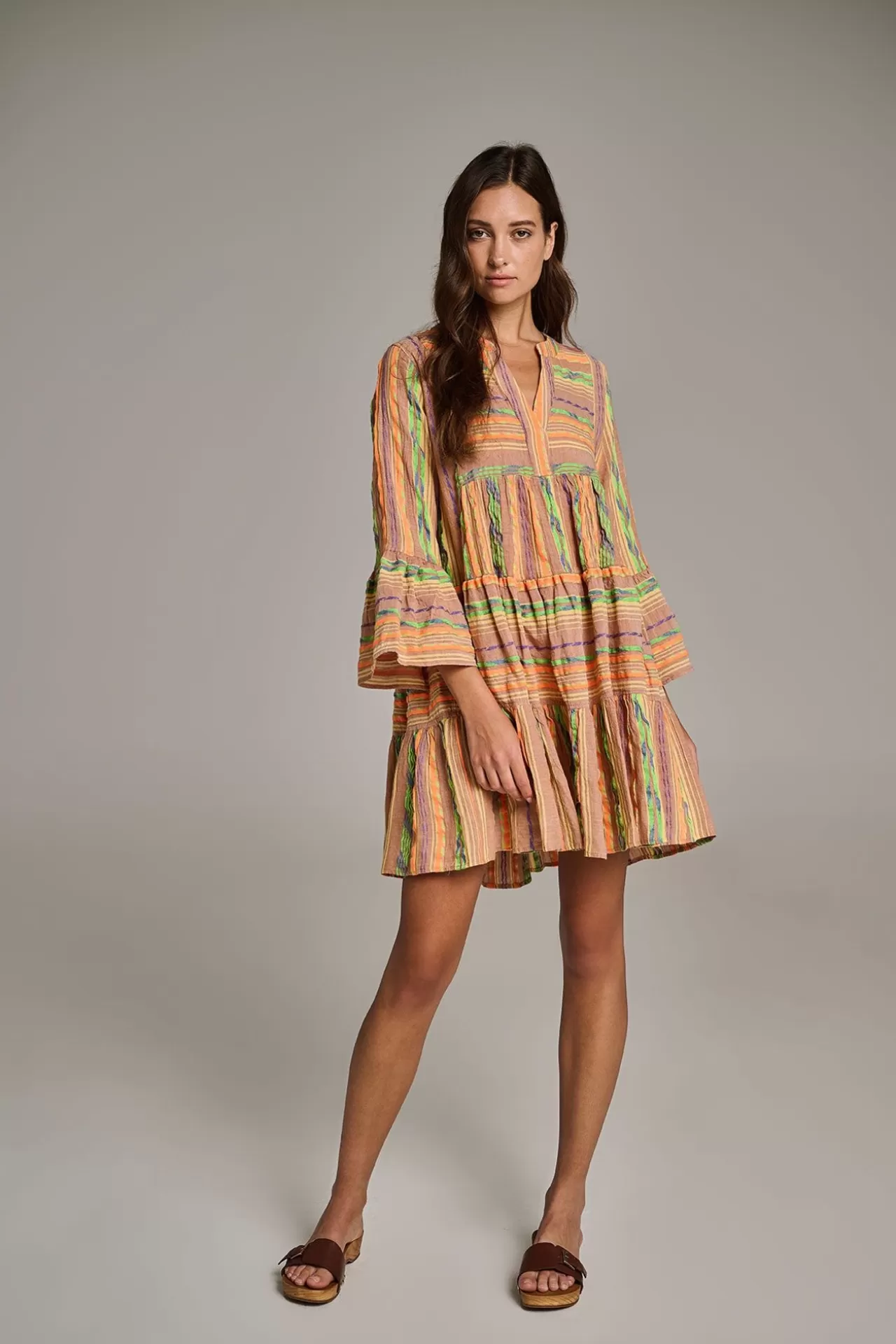 Flash Sale Devotion TWINS Ella Short-Beige/Orange