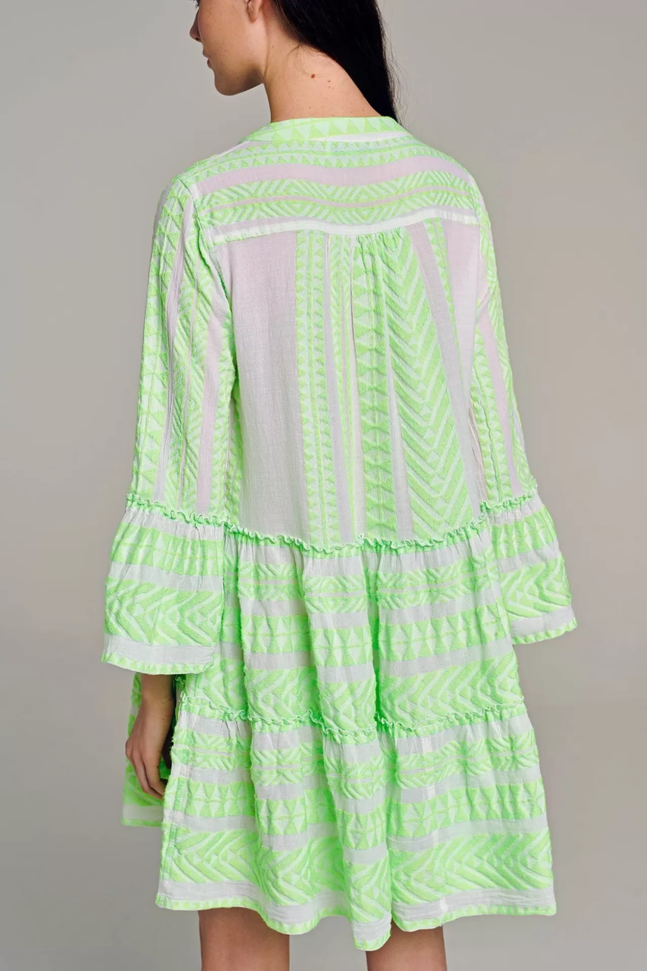 Shop Devotion TWINS Ella Short-N.Gr-N.Lime/White