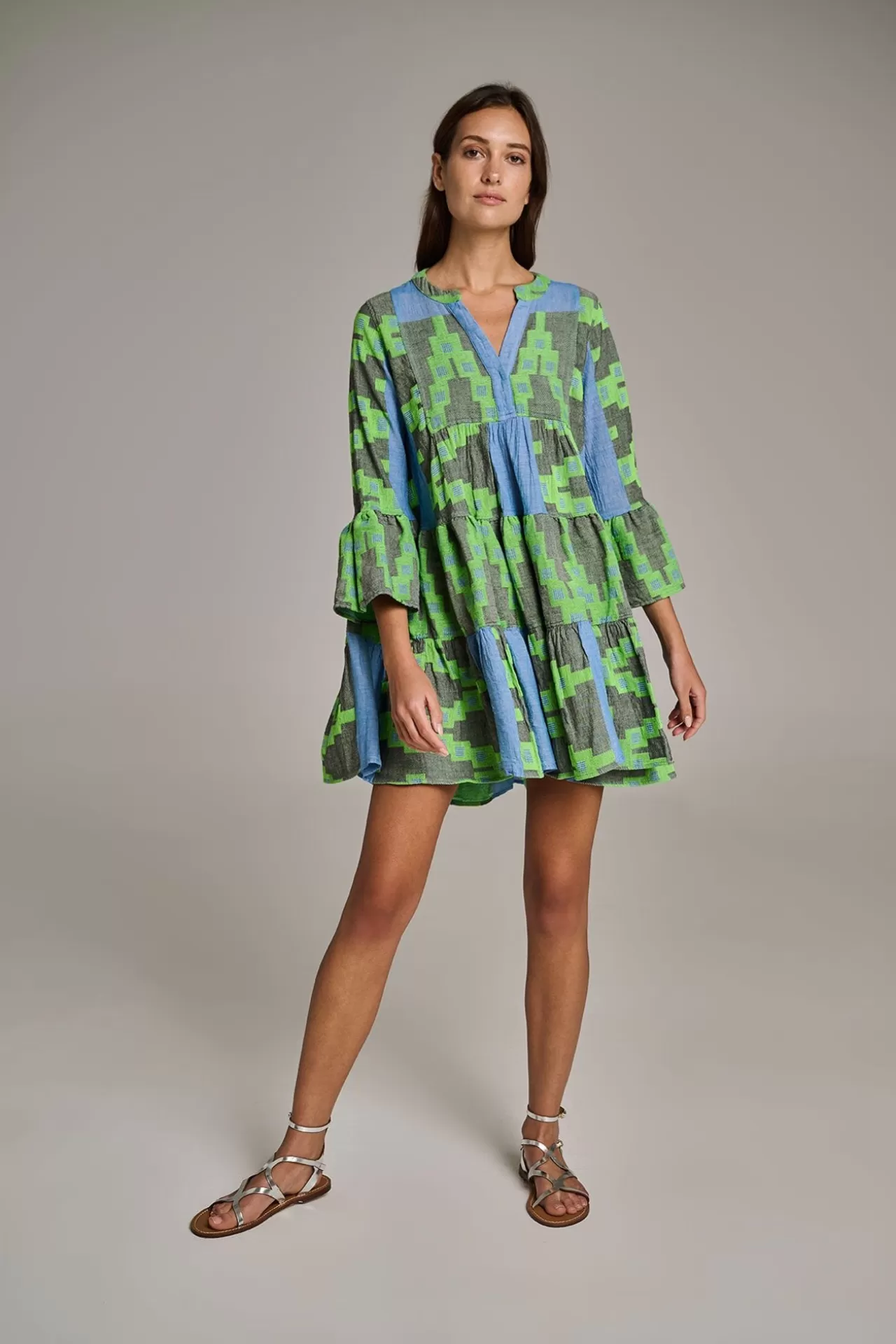 Flash Sale Devotion TWINS Ella-Blue/Green